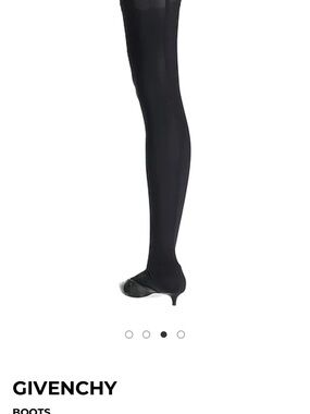 Givenchy Black Over-the-Knee Boots